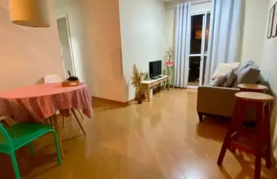 Locação no condomínio ventura em guarulhos - mobiliado