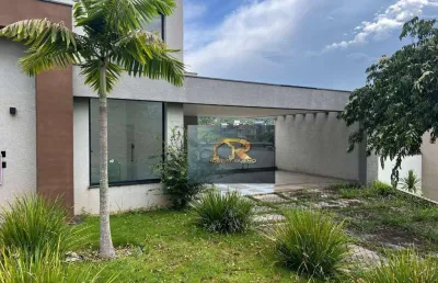 Casa com 3 dormitórios para alugar, 381 m² por r$ 7.000/mês - condomínio terras de santa cruz - bragança paulista/sp