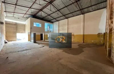 Galpão para alugar, 286 m² por r$ 5.500,00/mês - jardins - bragança paulista/sp