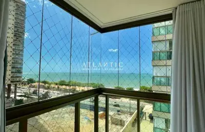 Apartamento 03 quartos frente mar na praia de itaparica  em vila velha -es