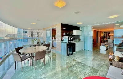 Apartamento com 4 dormitórios, 252 m² - praia de itaparica - vila velha/es