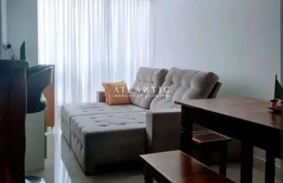Apartamento com 1 dormitório à venda, 45 m² - itapuã - vila velha/es