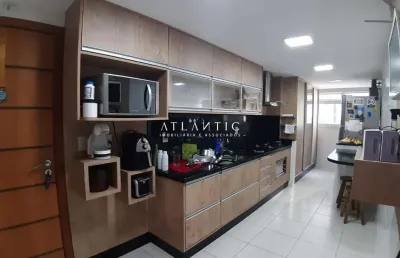 Apartamento com 4 dormitórios à venda, 160 m²  - praia da costa - vila velha/es