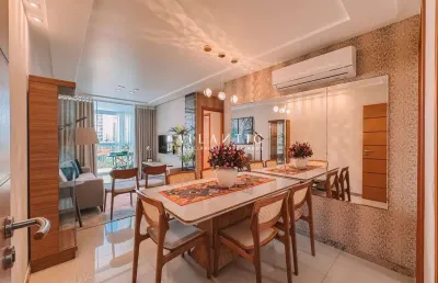 Apartamento à venda no costa do hawaii, itapuã – vila velha/es – 2 suítes, porteira fechada e localização privilegiada