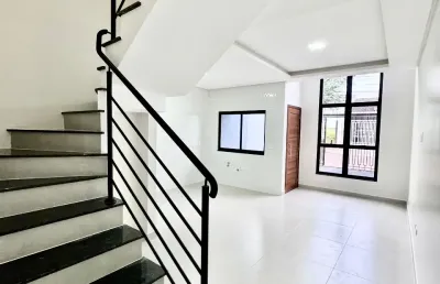 Sobrado novo 125 mt2 no canadá com 3 quartos, 2 vagas e terraço gourmet com churrasquira