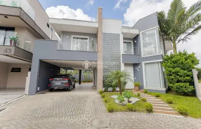 Casa em condomínio fechado com 4 quartos à venda na rua júlia huga maria negrello, 244, umbará, curitiba, 294 m2 por r$ 2.289.000