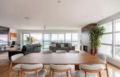 Apartamento com 4 quartos à venda na rua professor pedro viriato parigot de souza, 1651, campo comprido, curitiba, 229 m2 por r$ 3.350.000