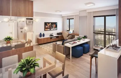 Apartamento com 2 quartos à venda na rua monsenhor ivo zanlorenzi, 5145, cidade industrial, curitiba, 44 m2 por r$ 514.700