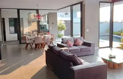 Casa em condomínio fechado com 4 quartos à venda no jardim do paço, sorocaba , 443 m2 por r$ 2.990.000