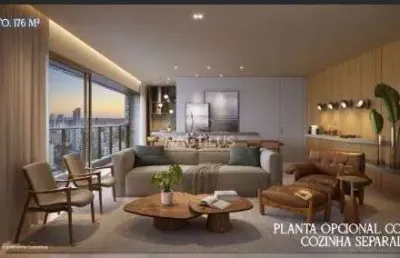 Apartamento à venda com 3 suítes e 2 vagas de garagem.