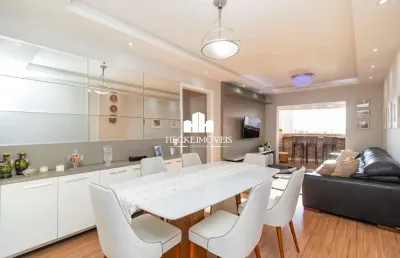 Apartamento com 89m², 3 quartos (2 suítes) e 1 vaga. água verde