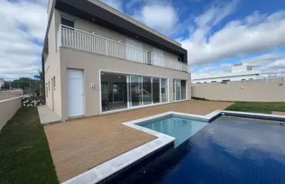 Casa em condomínio fechado com 4 quartos para alugar no loteamento residencial una, itu  por r$ 12.000