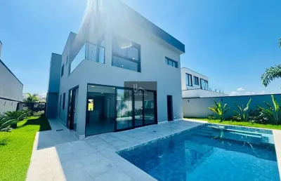 Casa em condomínio fechado com 4 quartos à venda no condomínio terras de são josé, itu  por r$ 3.700.000