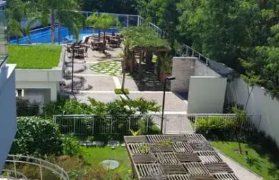 Barra da tijuca - scena laguna - vendo apartamento com 156 m2 3 suítes + dep. completas