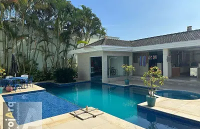 Village marapendi - recreio dos bandeirantes - vendo magnífica casa porteira fechada com 6 suites