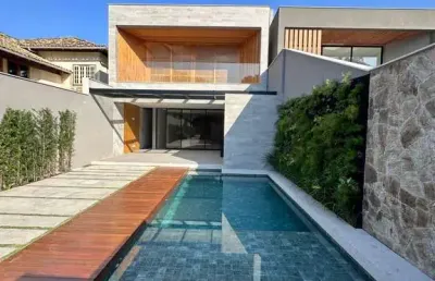 Barra da tijuca - riomar - vendo novíssima e linda casa com projeto arrojado