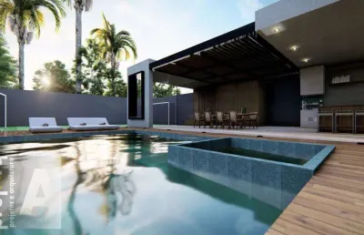 Condomínio mansões - barra da tijuca - belíssima casa de alto padrão com 5 quartos, 1417m², à venda