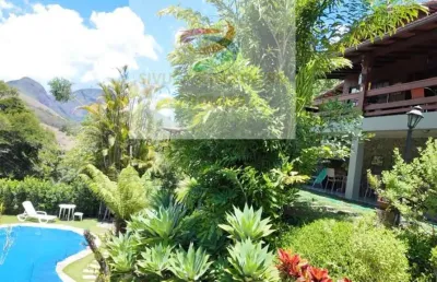 Itaipava - araras - linda casa em condomínio de alto padrão à venda com 4 quartos (2 suítes)