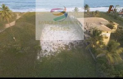Porto de sauipe - ba - vendo magnífico terreno pé na areia com 1.600 m2