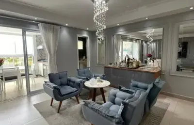 Apartamento com 3 quartos sendo 3 suites no residencial mont royal - parque campolim - sorocaba/sp
