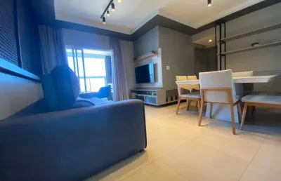 Apartamento mobiliado alto padrão 2 quartos e 1 suíte lazer completo