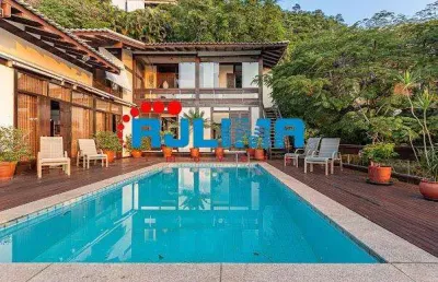 Casa alto padrão para venda em rio de janeiro, alto da boa vista, 4 dormitórios, 4 suítes, 6 banheiros, 4 vagas