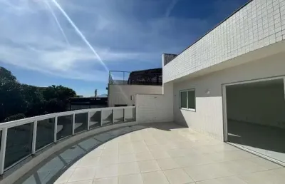 Cobertura para locação em rio de janeiro, recreio dos bandeirantes, 3 dormitórios, 3 suítes, 5 banheiros, 3 vagas