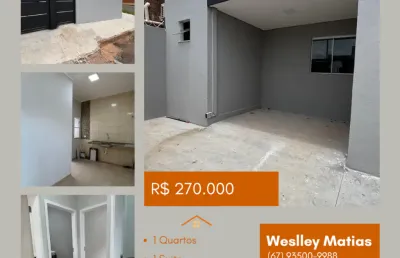 Casa com 2 quartos à venda na Vila Terezinha, Três Lagoas 