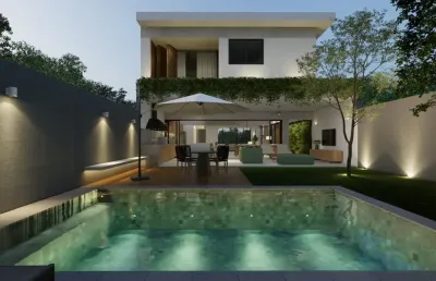 Casa nova em rua fechada com 4 quartos sendo 4 suites no jardim dos estados