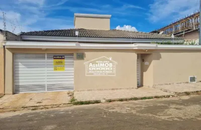 Casa locação 3 quartos sendo 1 suite, area churrasqueira, dce, 3 garagem, rua vereador afranio salustiano pereira, 71 - cidade nova i
