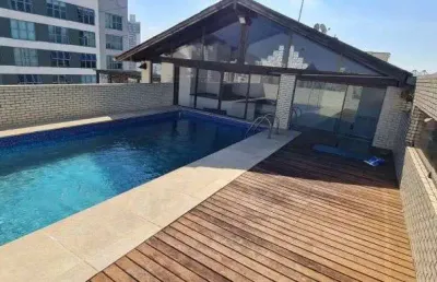 Cobertura duplex de 3 suites mobiliada piscina area de festa aceita imóvel de menor valor