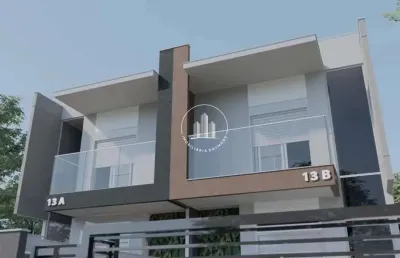 Casa em condomínio fechado com 3 quartos à venda na Rua Vidal Vicente Andrade, 688, Forquilhas, São José