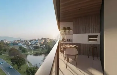 Studio no residencial vistta - pedra branca em palhoça - est