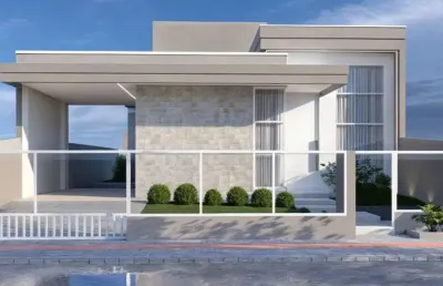 Casa com 3 quartos à venda na Rua Prefeito Reinoldo Alves, 10, Passa Vinte, Palhoça