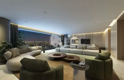 Apartamento tipo para venda em indianópolis com 4 quartos, sendo 3 suítes, 400m²