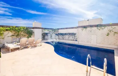 Cobertura duplex à venda 4 quartos 4 suites 8 vagas 723m² vila andrade são paulo - sp