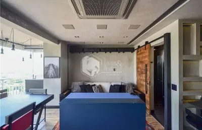 Apartamento à venda 1 quarto 1 suite 1 vaga 43.9m² brooklin paulista são paulo - sp
