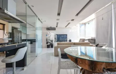 Cobertura para venda em moema com 1 quarto, sendo 1 suíte, 73m²