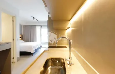 Apartamento tipo para venda em perdizes com 1 quarto, 31m²