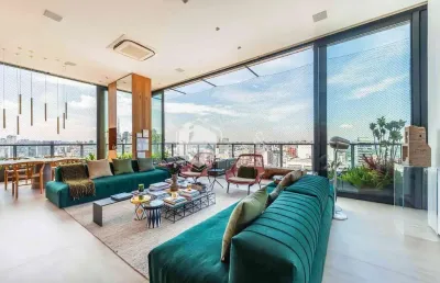 Cobertura para venda em jardim paulista com 4 quartos, sendo 4 suítes, 408m²