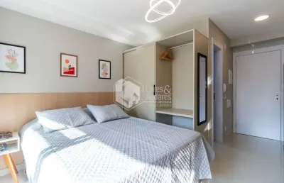 Apartamento garden para venda em moema com 1 quarto, 29m²