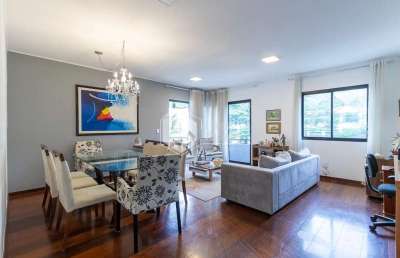 Apartamento tipo para venda em campo belo com 3 quartos, sendo 2 suítes, 147m²