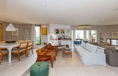 Apartamento tipo para venda em indianópolis com 3 quartos, sendo 3 suítes, 172m²