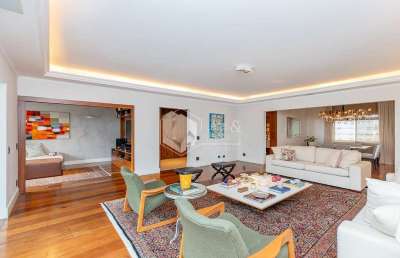 Apartamento tipo para venda em indianópolis com 4 quartos, sendo 3 suítes, 306m²