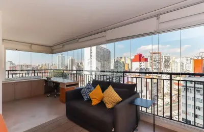 Apartamento tipo para venda em sta ceciíla com 1 quarto, sendo 1 suíte, 50m²