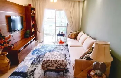 Apto à venda, com 96m² 3 dorms (1 suíte) moveis planejados, varanda gourmet e 2 vgs demarcadas e li