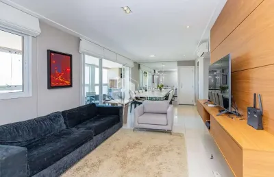 Apartamento tipo para venda em brooklin com 3 quartos, sendo 3 suítes, 138m²