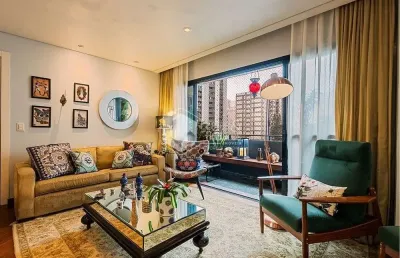 Apartamento à venda 4 quartos 3 suites 2 vagas 141m² moema são paulo - sp