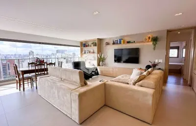 Apartamento tipo para venda em campo belo com 3 quartos, sendo 3 suítes, 143m²