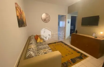 Apartamento para venda, pitangueiras, guarujá, 85m² com 2 dorm, 1 vaga, equipado e mobiliado a 50 m